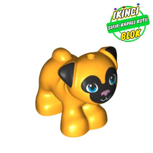 LEGO® Friends Tarzında Pug Parlak Açık Turuncu Sıfır