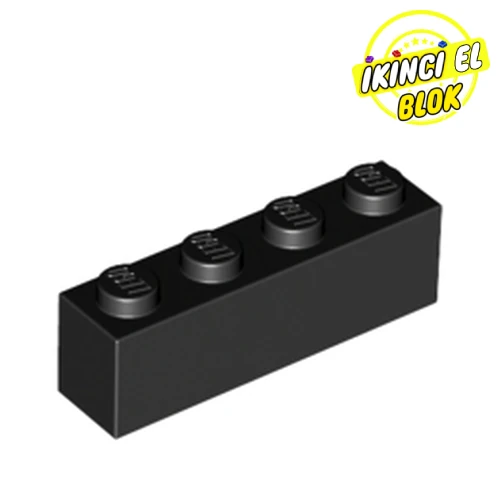 LEGO® Brick 1 x 4 Siyah İkinci El