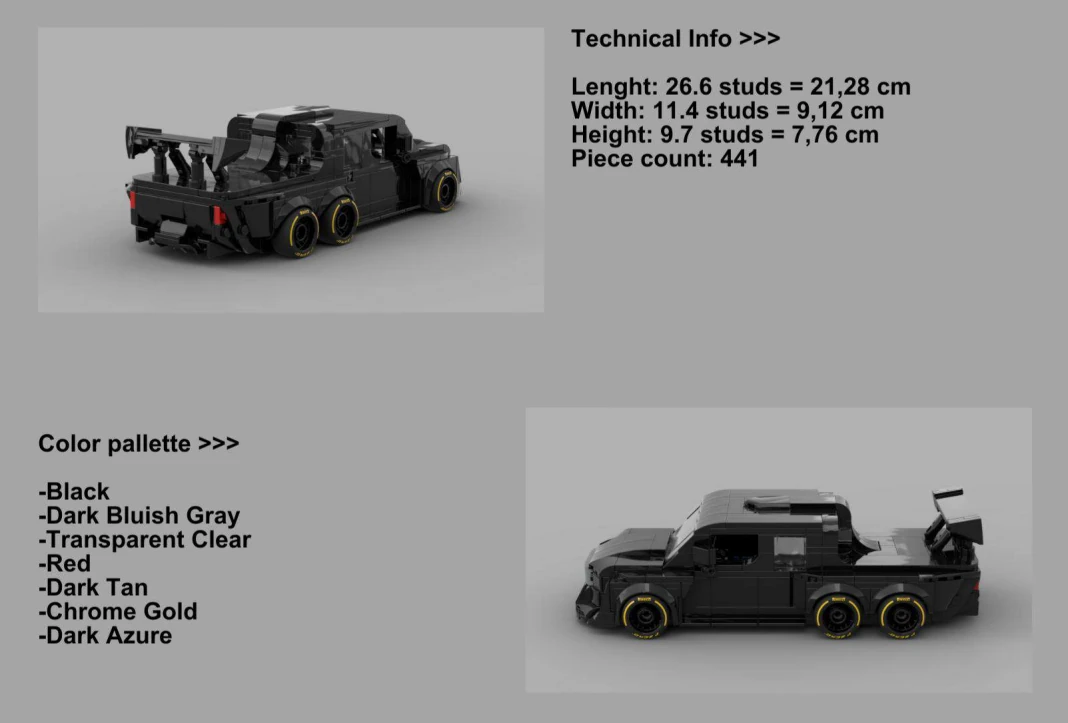 Toyota Tacoma 6x6 Yapım Talimatları