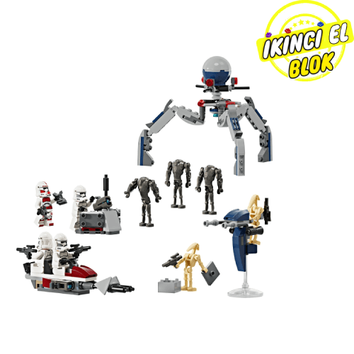 75372 LEGO® Clone Trooper & Battle Droid Battle Pack İkinci el