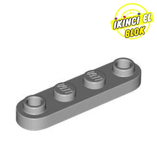 LEGO® 1 x 4 2 Açık Stud 2 Kapalı Stud Kavisli Plaka Açık Mavimsi Gri Sıfır