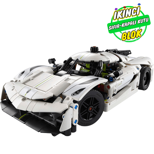 42184 LEGO® Koenigsegg Jesko Absolut White Hypercar Sıfır Kapalı Kutu