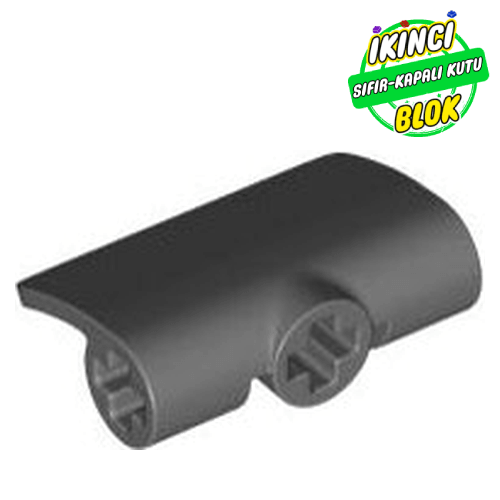 LEGO® 2 x 3 x 1 Technic Panel Kavisli Koyu Mavimsi Gri Sıfır