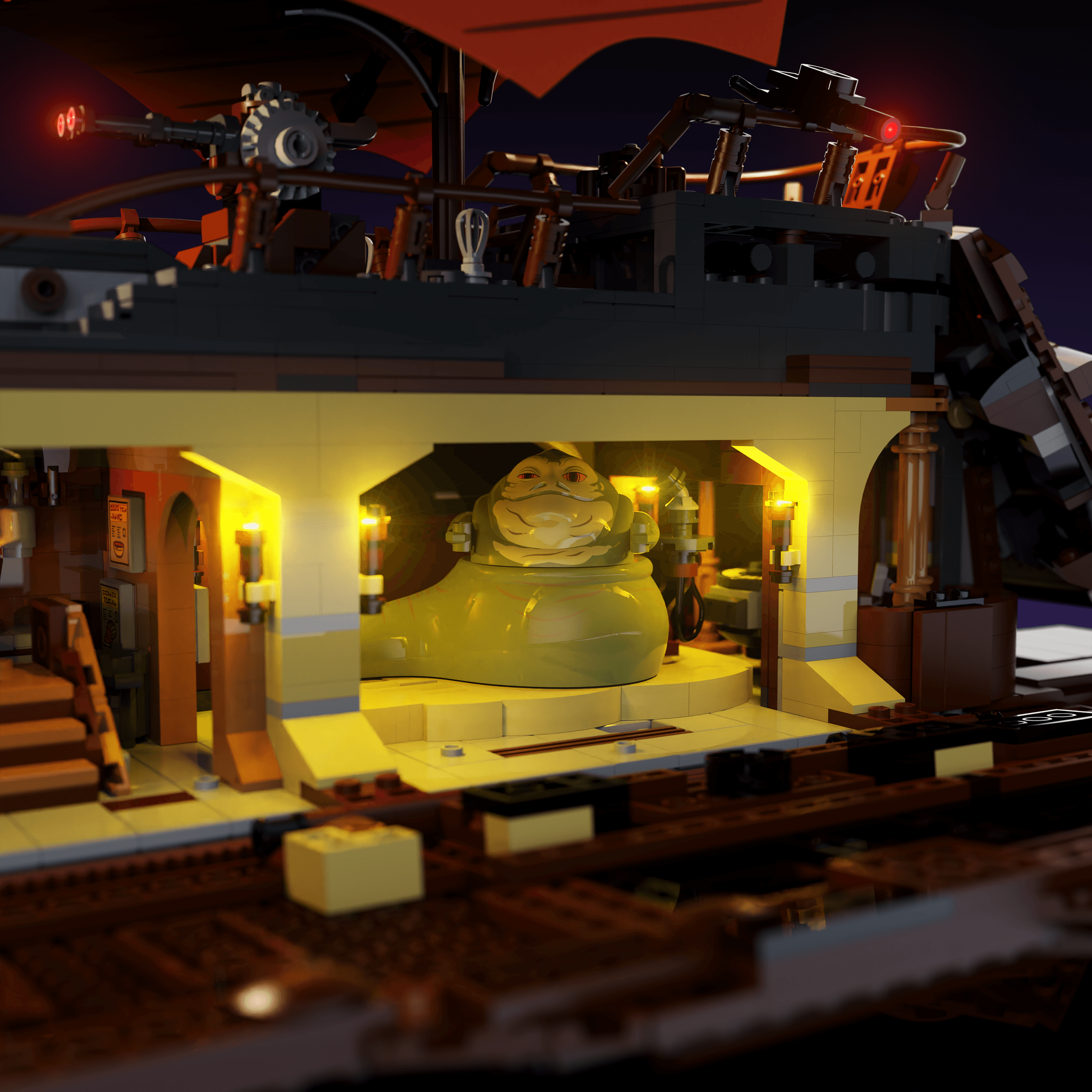 LEGO® 75397 Star Wars Jabba's Sail Barge Işık Kiti