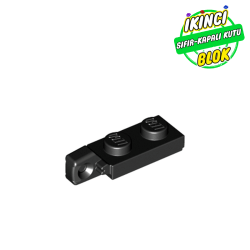 LEGO® 1 x 2 Kilitli Menteşe Siyah Sıfır