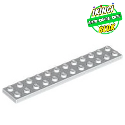 LEGO® 2 x 12 Plaka Beyaz Sıfır