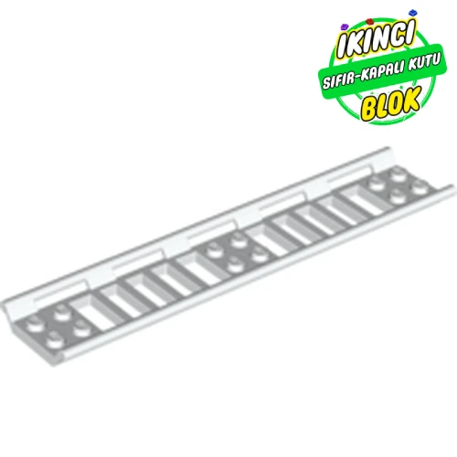 LEGO® Ladder 16 x 2.5 with Three 2 x 2 Studs Beyaz Sıfır