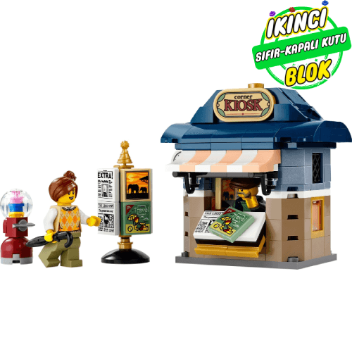 40757 LEGO® Corner Kiosk Sıfır Kapalı Kutu
