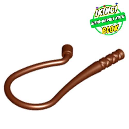 LEGO® Kırbaç Kırmızımsı Kahverengi Sıfır