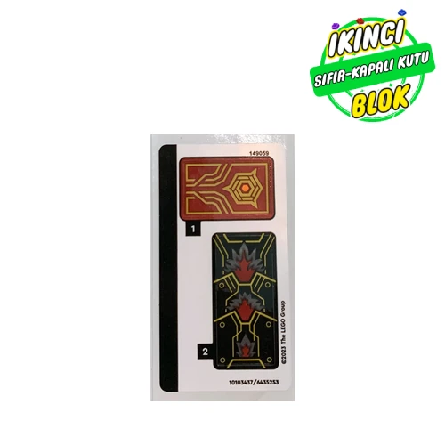 LEGO® Sticker Sheet for Set 71790-1 Renk Yok / Herhangi Bir Renk Sıfır