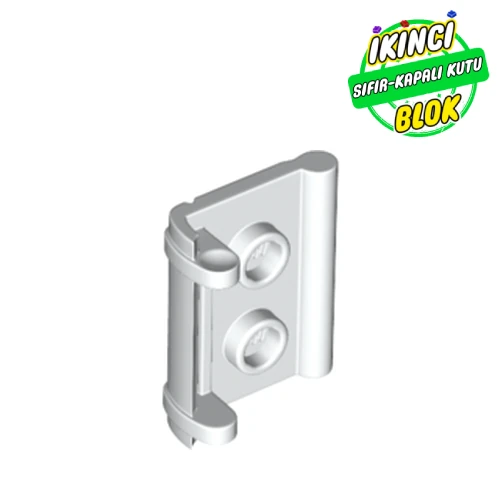 LEGO® Book Binding with Two Studs Beyaz Sıfır