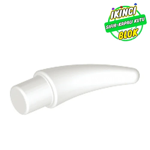 LEGO® Diş, Pençe, Boynuz Küçük Beyaz Sıfır