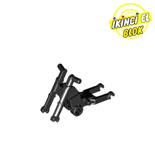 LEGO® Vehicle Base, Motorcycle Chassis, Long Fairing Mounts Siyah İkinci El