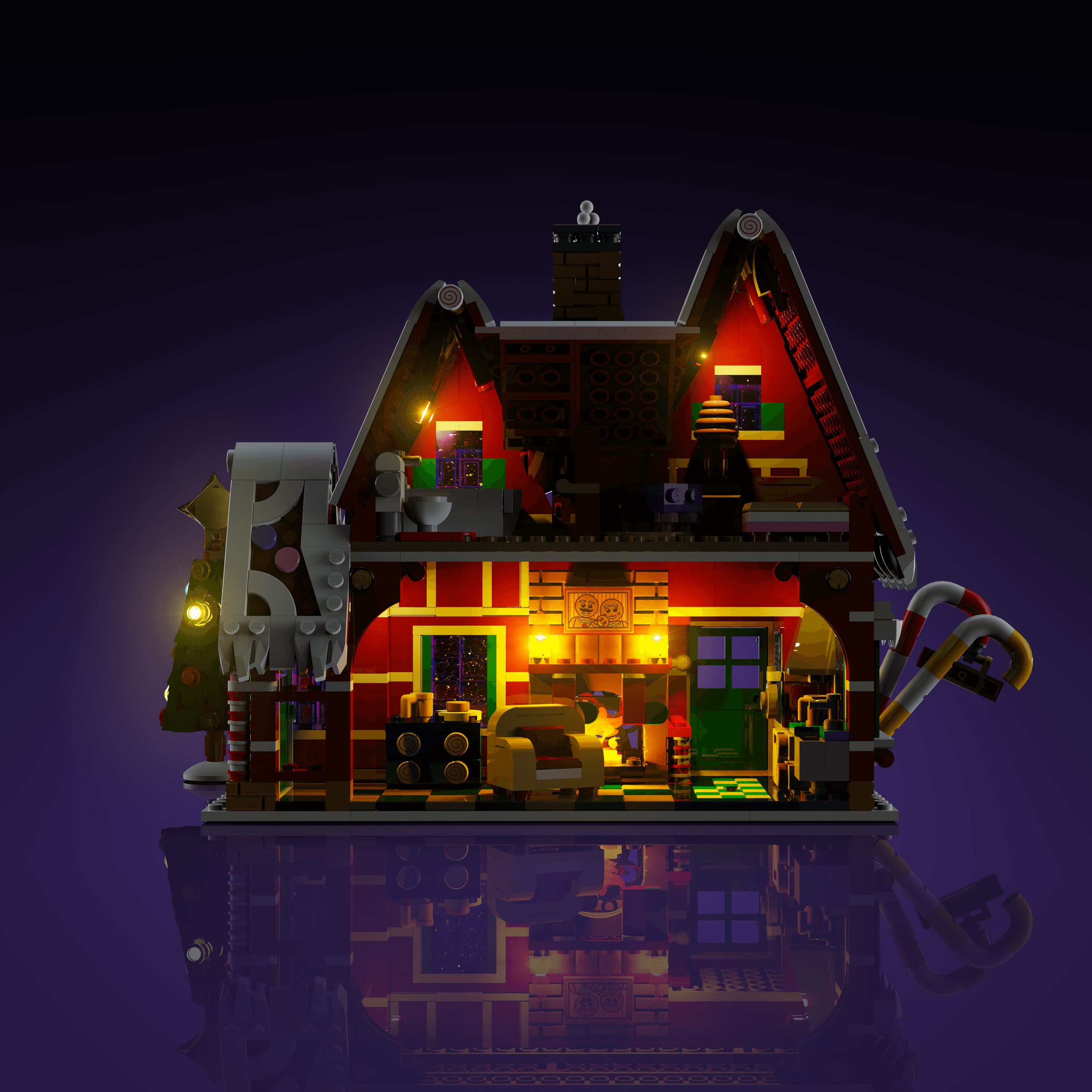 LEGO® 10267 Gingerbread House Işık Kiti