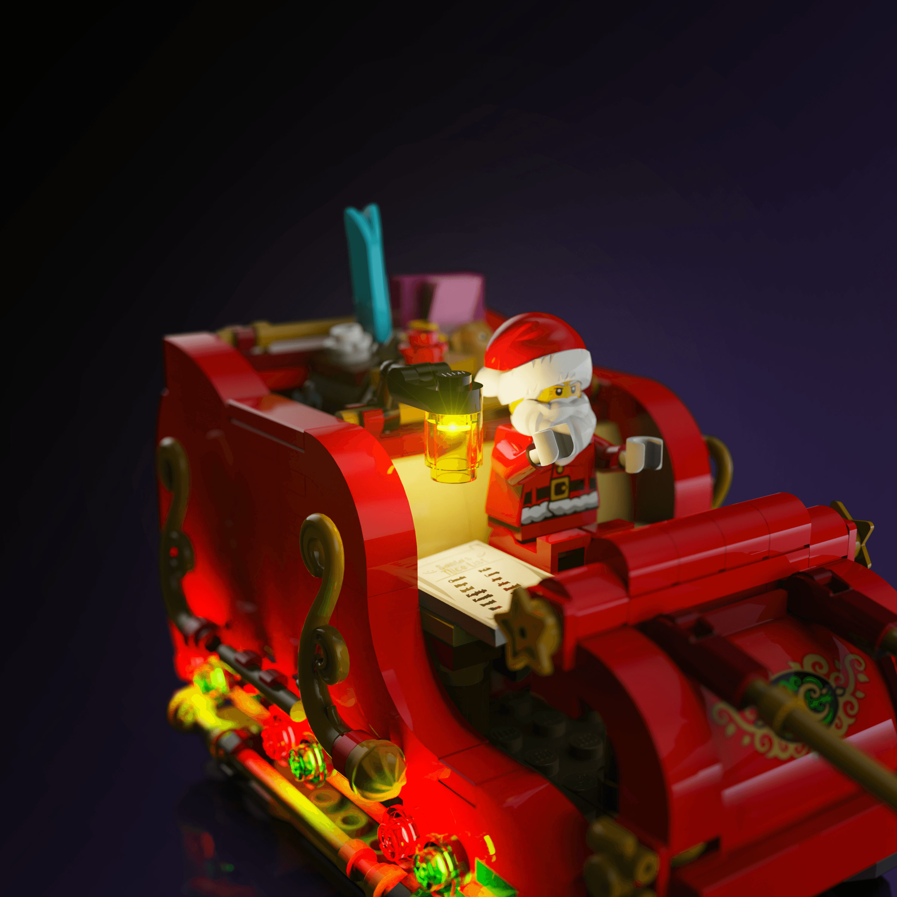 LEGO® 40499 Santa's Sleigh Işık Kiti