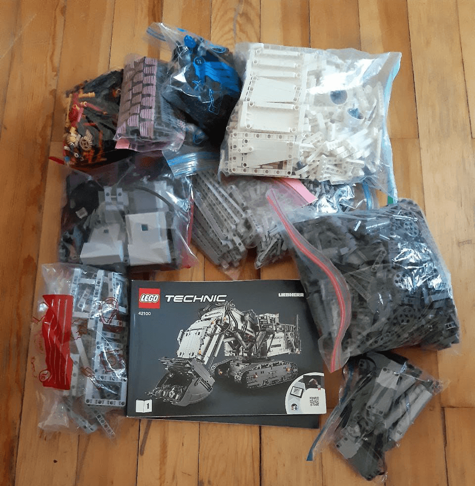 42100 LEGO® Liebherr R 9800 İkinci el