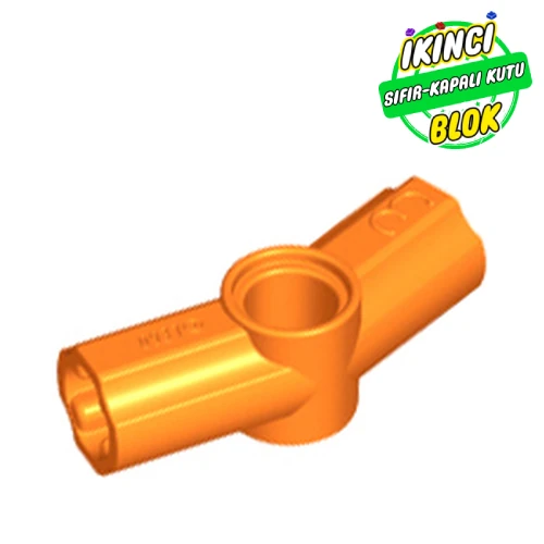 LEGO® 3 Numaralı Tehnic Bağlayıcı 157,5 Derece Turuncu Sıfır