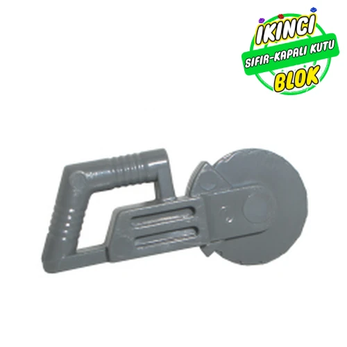 LEGO® Tool Circular Saw Koyu Mavimsi Gri Sıfır