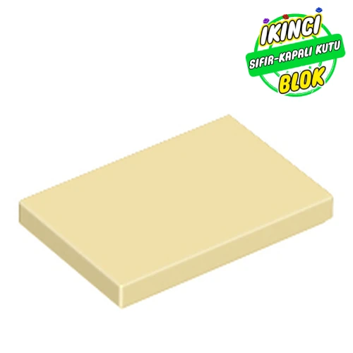 LEGO® Tile 2 x 3 Bej Sıfır