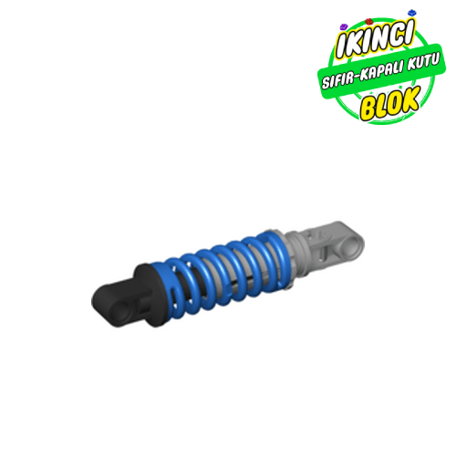 LEGO® 9L Teknik Amorsitör Açık Mavimsi Gri Sıfır