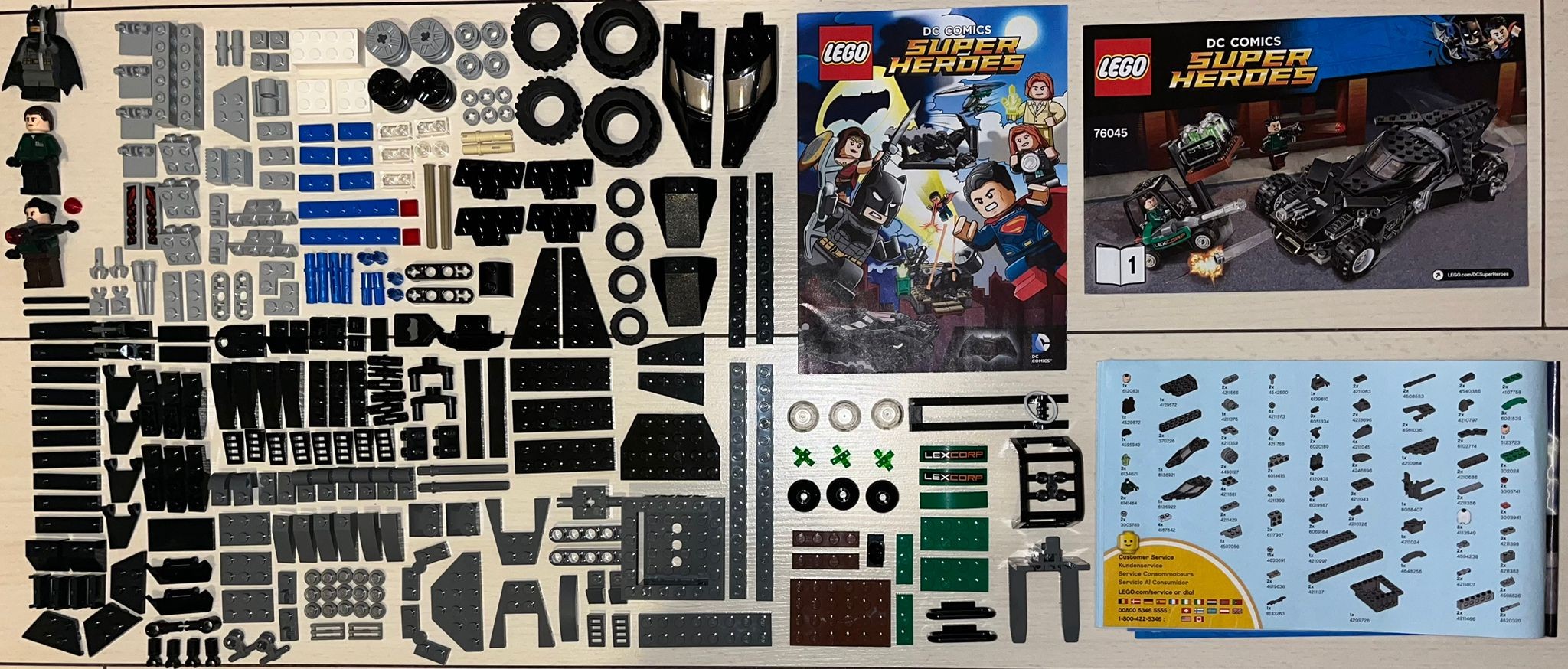 76045 LEGO® Kryptonite Interception İkinci el