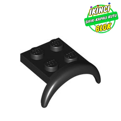 LEGO® 3 x 3 x 1 Kiriş Araç Tamponu Siyah Sıfır