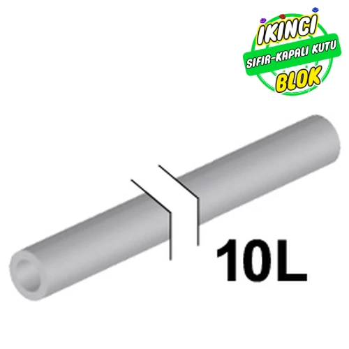 LEGO® 3mm 10L Hortum Açık Mavimsi Gri Sıfır