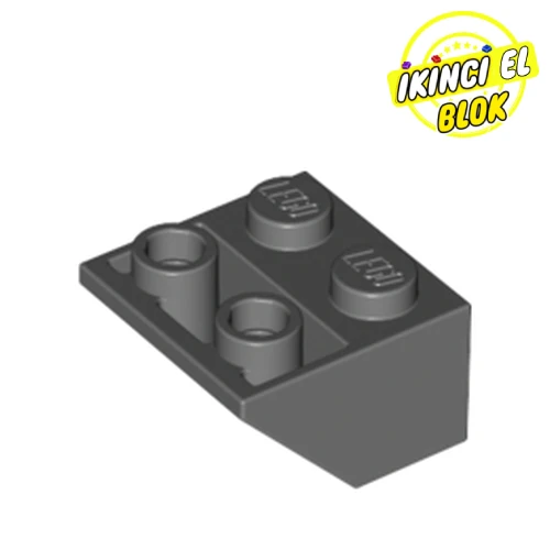 LEGO® 2 x 2 45 Derece Ters Eğimli Parça  Koyu Mavimsi Gri Sıfır
