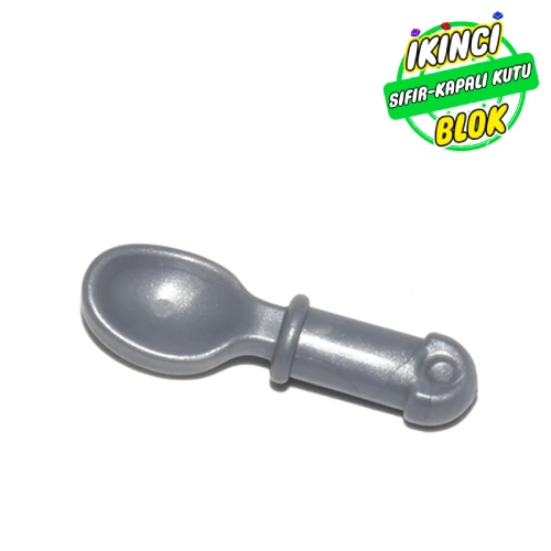 LEGO® Minifigür Kaşık Metalik Gümüş Sıfır