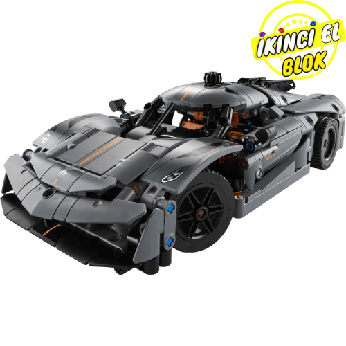 42173 - Lego Koenigsegg Jesko Absolut Gri Hypercar - İkinci El - Yapılı