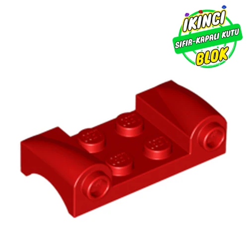 LEGO® 2 x 4 Araç Kaputu Far Bağlantılı Kırmızı Sıfır