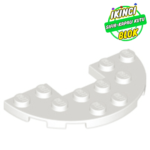 LEGO® 3 x 6 ortası 1 x 2 Eksik Beyaz Sıfır