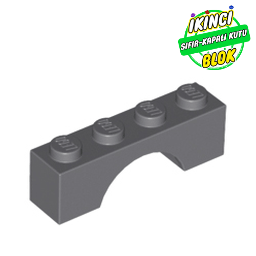 LEGO® 1 x 4 Kemer Koyu Mavimsi Gri Sıfır