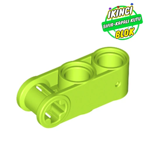 LEGO® 3L Aks ve Pim Girişli Pim Bağlayıcı Limon Yeşili Sıfır