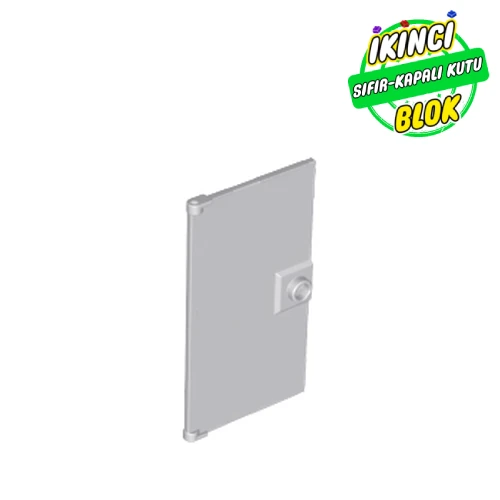 LEGO® Door 1 x 4 x 6 Smooth with Square Handle Plinth Açık Mavimsi Gri Sıfır