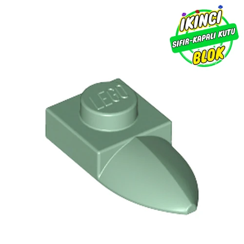 LEGO® Plate Special 1 x 1 with Tooth Kum Yeşili Sıfır