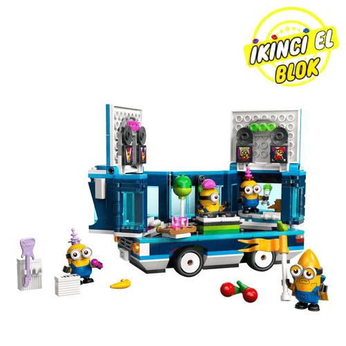 75581 LEGO® Minions' Music Party Bus İkinci el