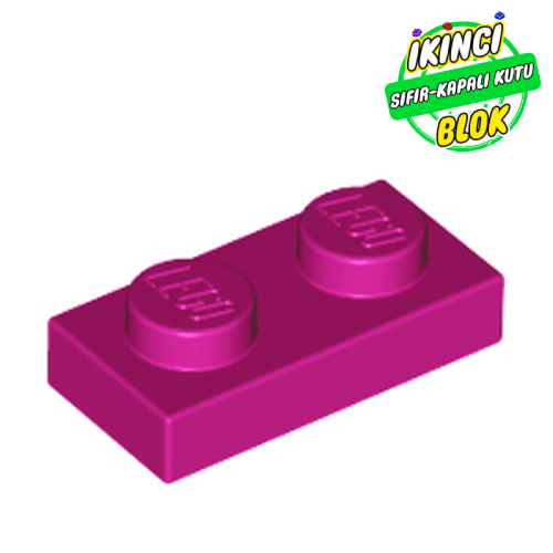 LEGO® 1 x 2 Plaka Macera Sıfır