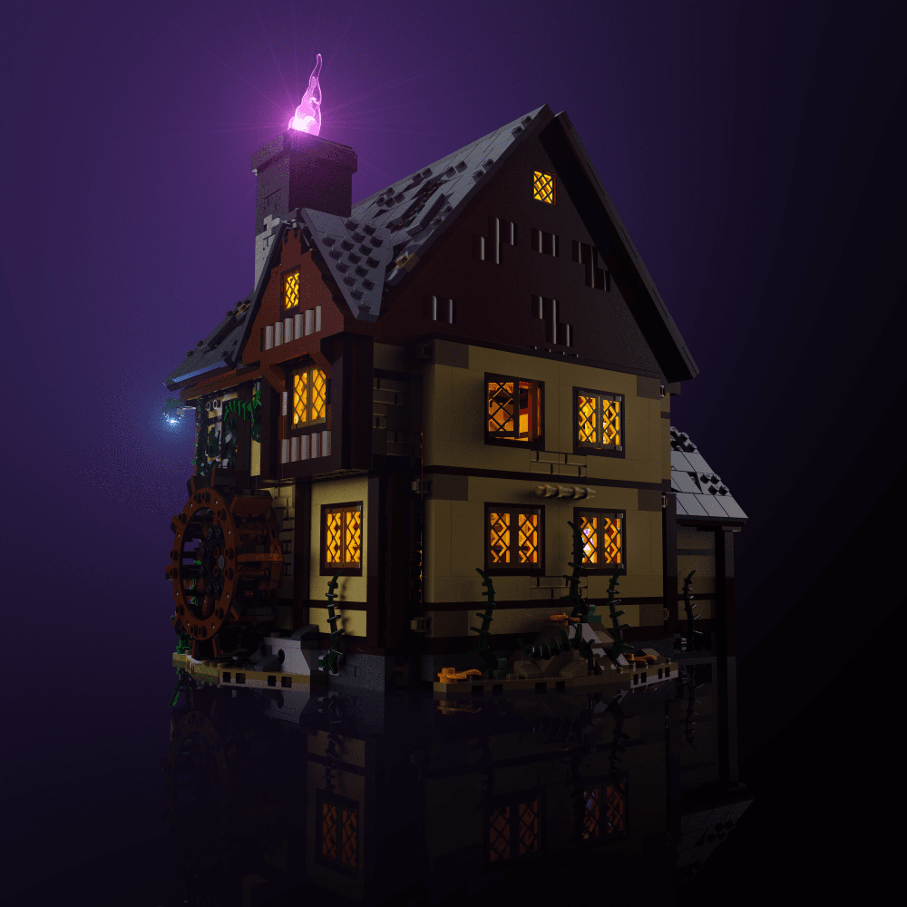 LEGO® 21341 Disney Hocus Pocus: The Sanderson Sisters' Cottage Işık Kiti