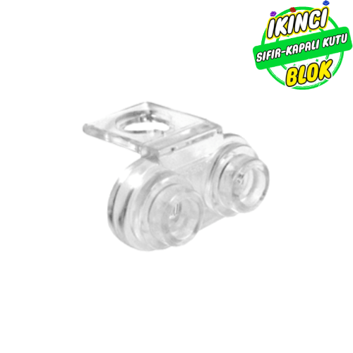 LEGO® Boyun Braketi 2 Studlı Şeffaf Sıfır