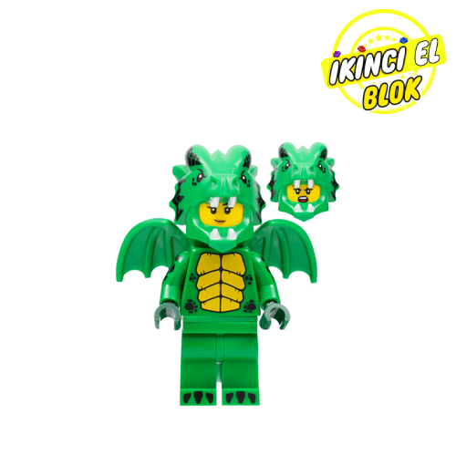 LEGO® Minifigür Dragon Costume - Green İkinci El