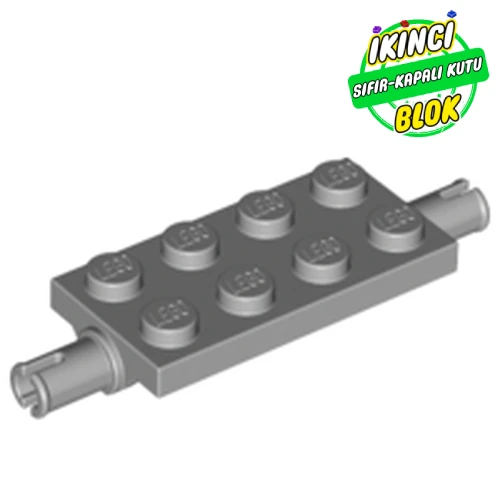 LEGO® Plate Special 2 x 4 with Pins Açık Mavimsi Gri Sıfır