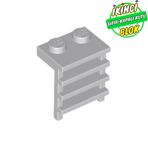 LEGO® 1 ve 1/2x2x2 Dikey Merdiven Açık Mavimsi Gri Sıfır