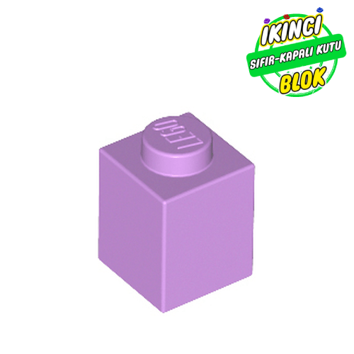 LEGO® 1 x 1 Tuğla Orta lavanta Sıfır