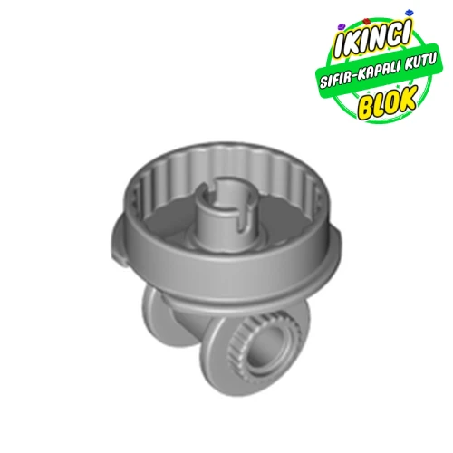 LEGO® Technic Rotation Joint Disk with Pin and Double Rotation Joint Ball Half Açık Mavimsi Gri Sıfır