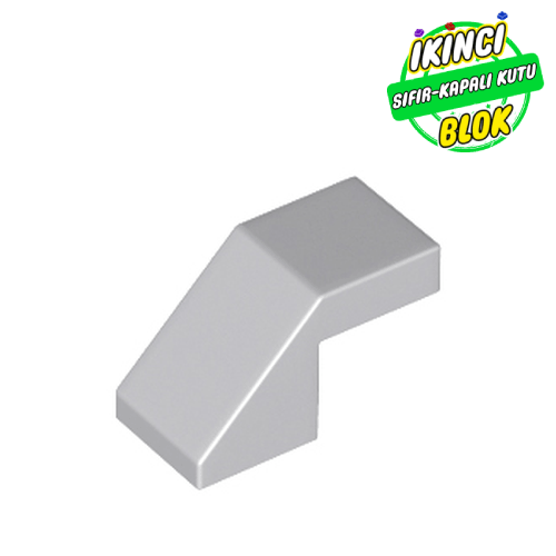 LEGO® 2 x 1 45 Derece Altı Kesik Studsız Eğimli Parça Açık Mavimsi Gri Sıfır