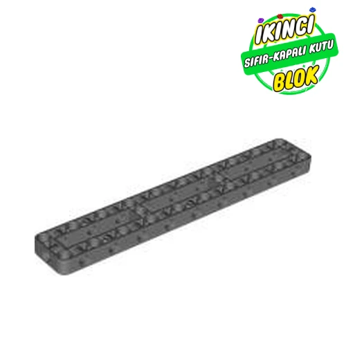 LEGO® 3 x 19 Ortası Boş Liftarm Koyu Mavimsi Gri Sıfır