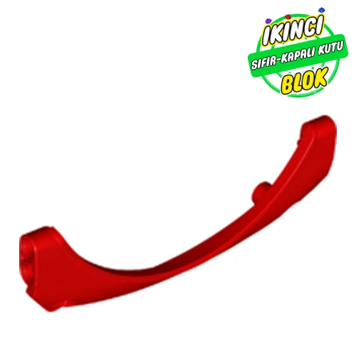 LEGO® 13 x 2 x 5 Kavisli Üst 41 Numaralı Teknik Çamurluk Kırmızı Sıfır