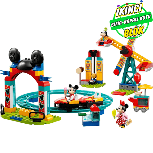 10778 LEGO® Mickey, Minnie and Goofy's Fairground Fun Sıfır Kapalı Kutu