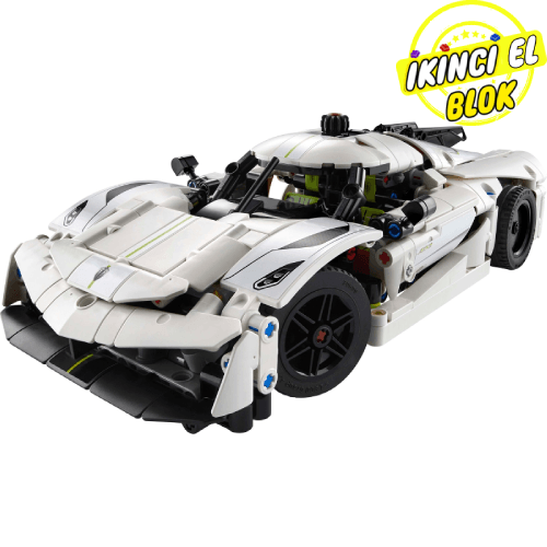 42184 - Koenigsegg Jesko Absolut White Hypercar - İkinci el